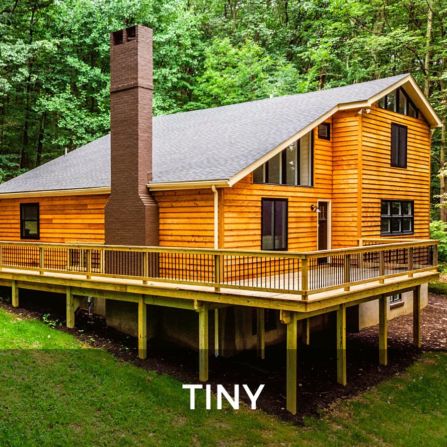 Tiny Log Home