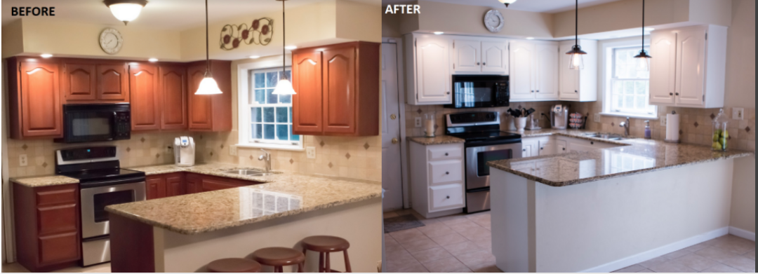 Updated Kitchen Cabinets